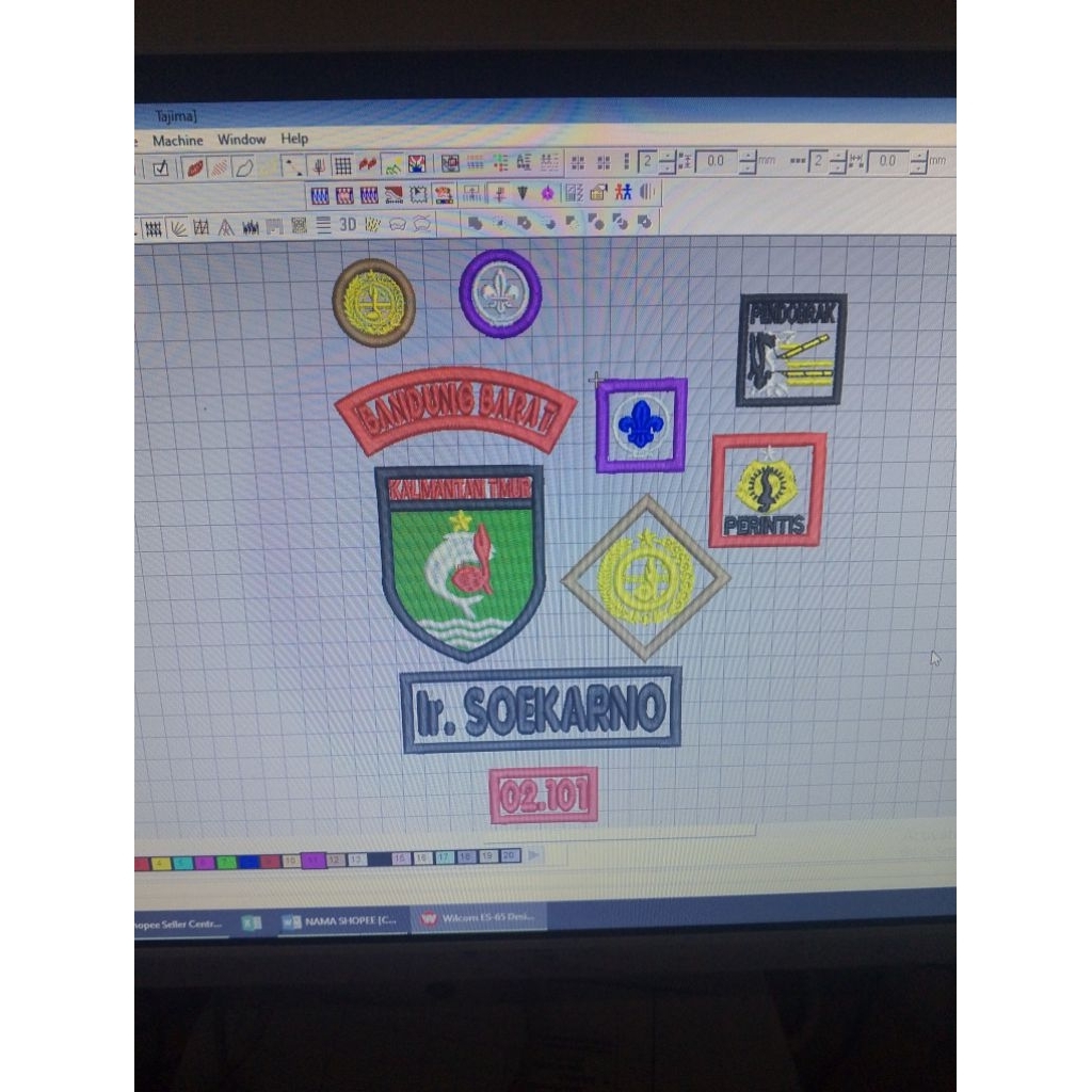 PAKET ATRIBUT TIMBUL KWARDA KALTIM