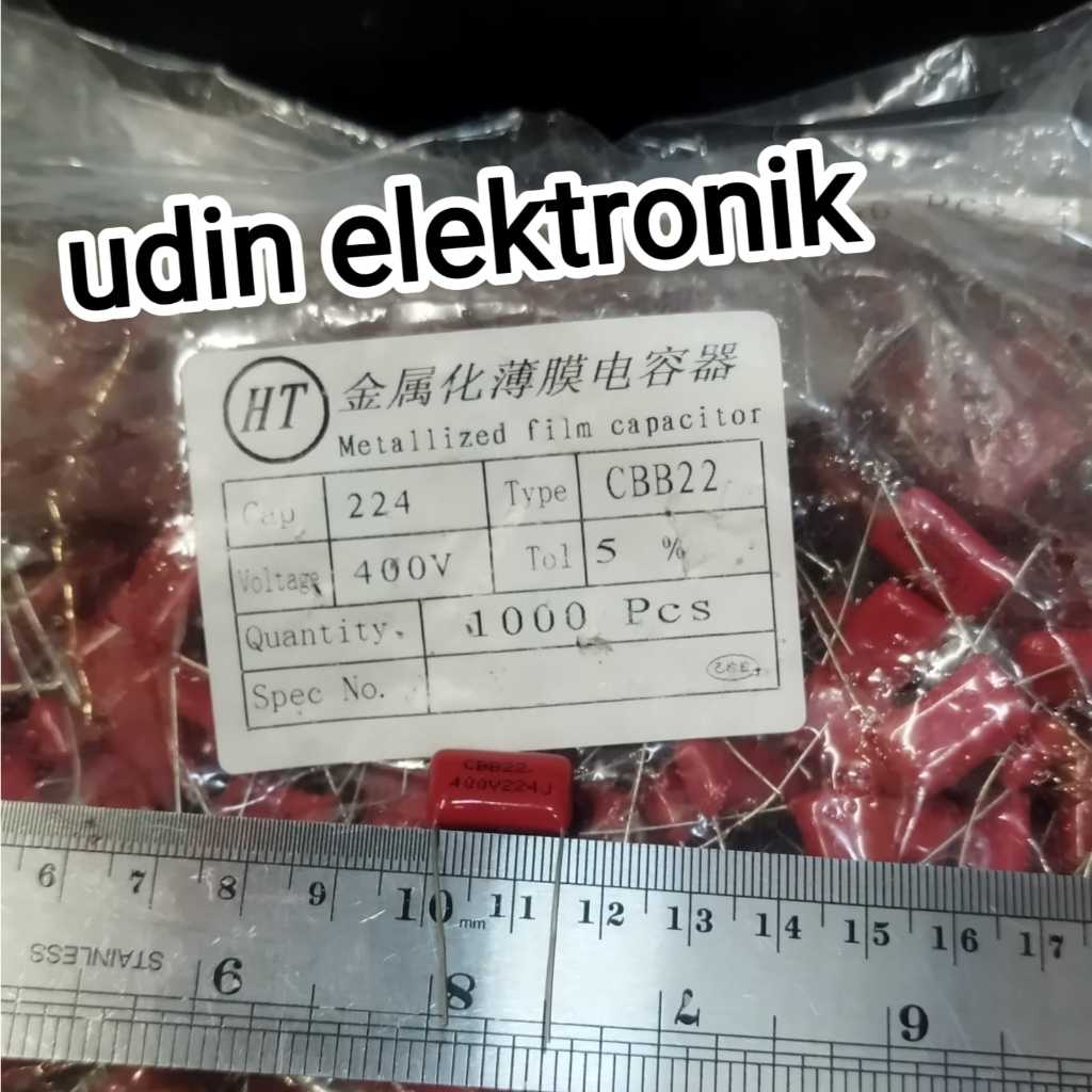 MILAR 224J 400V MYLAR 224 400V 220NF