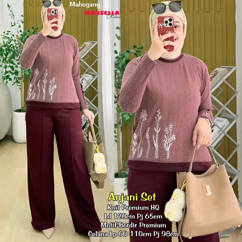 Setelan Wanita Terbaru Anjani Setelan By Marsella Fashion