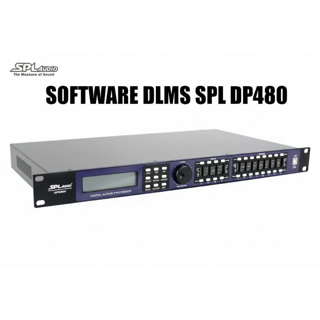 SPL AUDIO software DLMS DP480