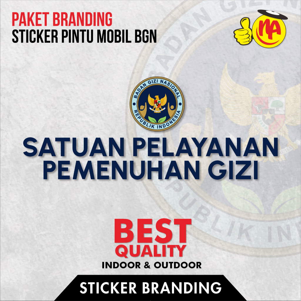 Sticker Branding Mobil Blindvan BGN / Paket Branding Mobil Blindvan BGN