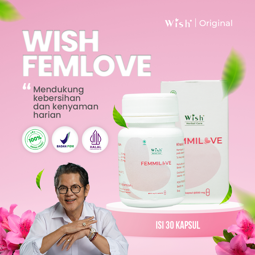 Wish Femmilove Obat Keputihan Dr Boyke BPOM Halal