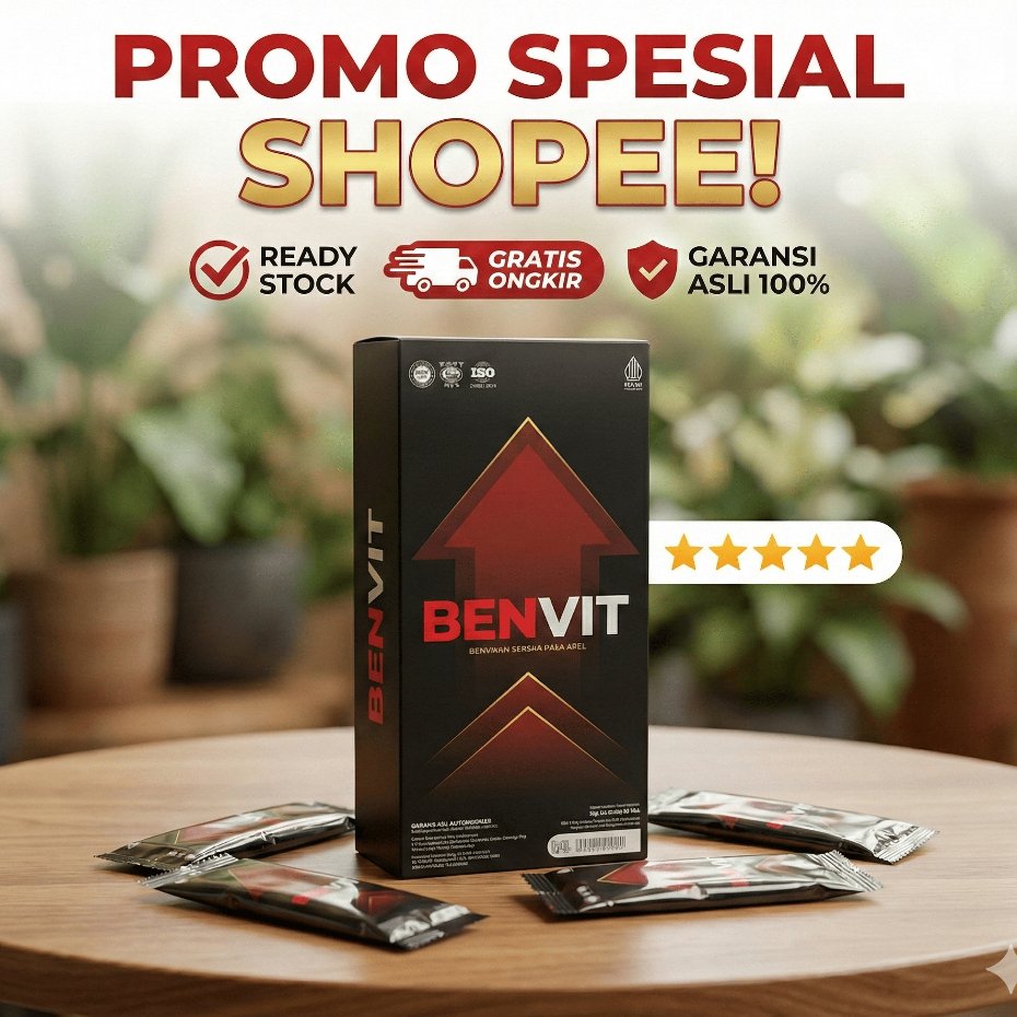 BENVIT  Minuman suplemen herbal untuk meningkatkan stamina pria