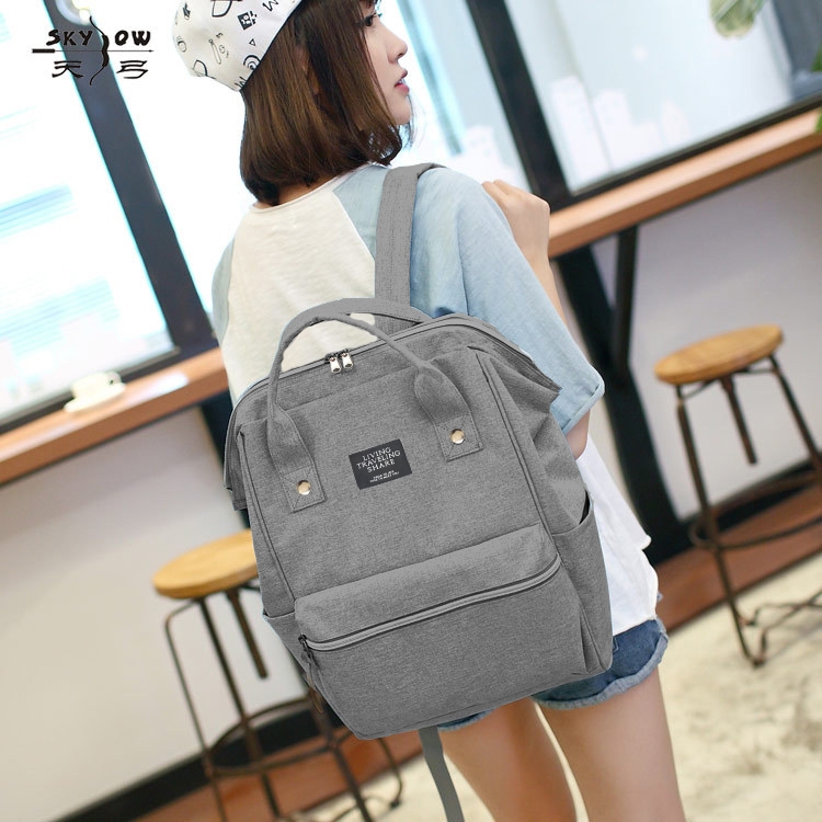 K597 Tas Ransel Living Traveling Share Denim