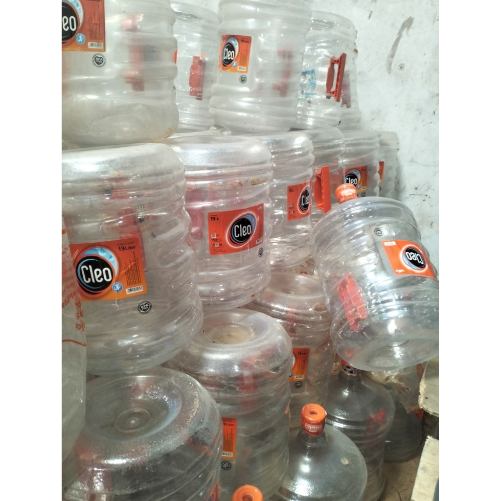 galon kosong cleo 19 liter