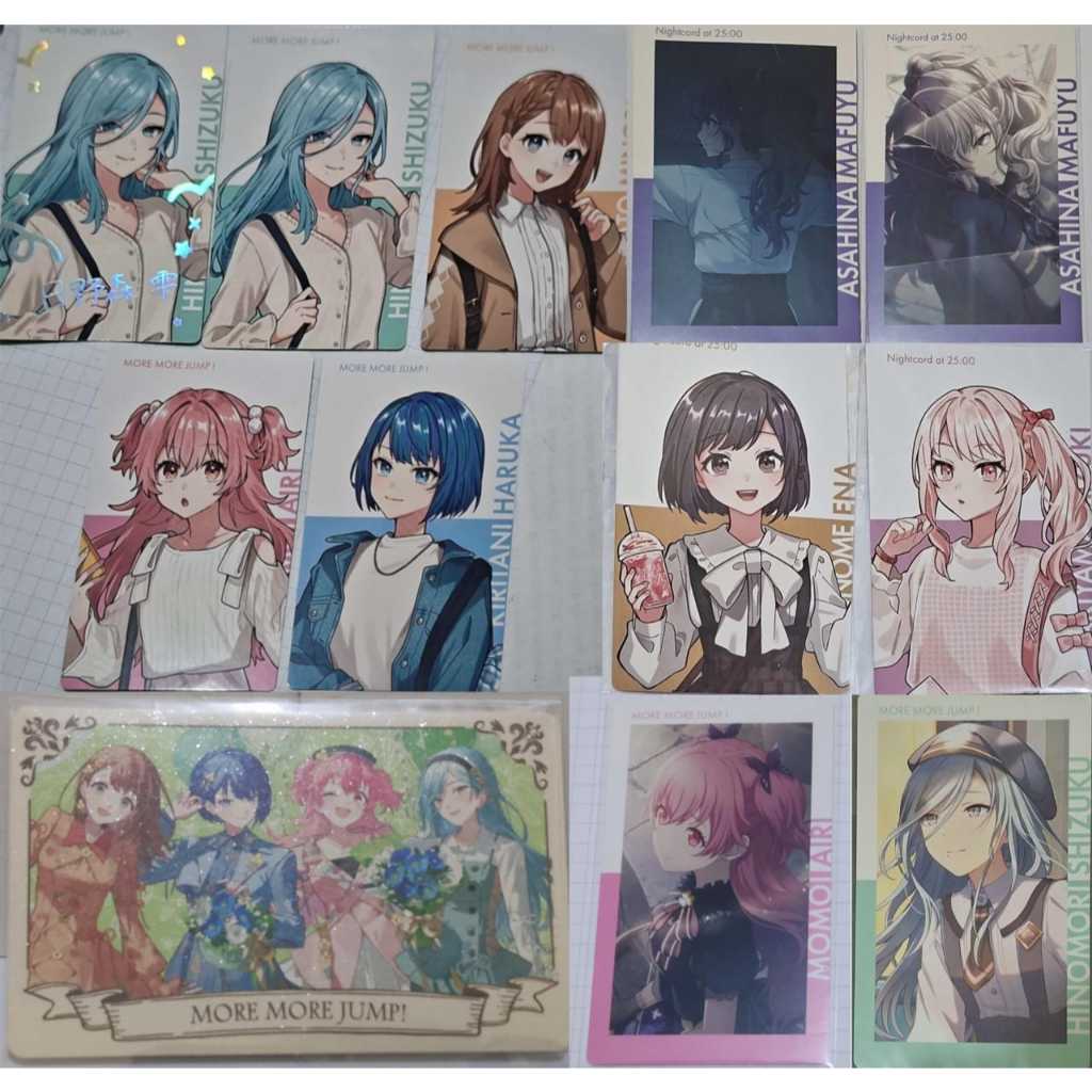 [PROJECT SEKAI OFFICIAL MERCH] ePick Hinomori Shizuku, Hanasato Minori, Kiritani Haruka, Momoi Airi,