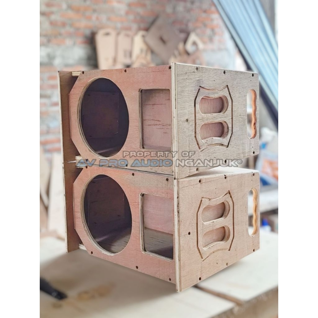 BOX LINE ARRAY 10 INCH SINGLE+TWEETER