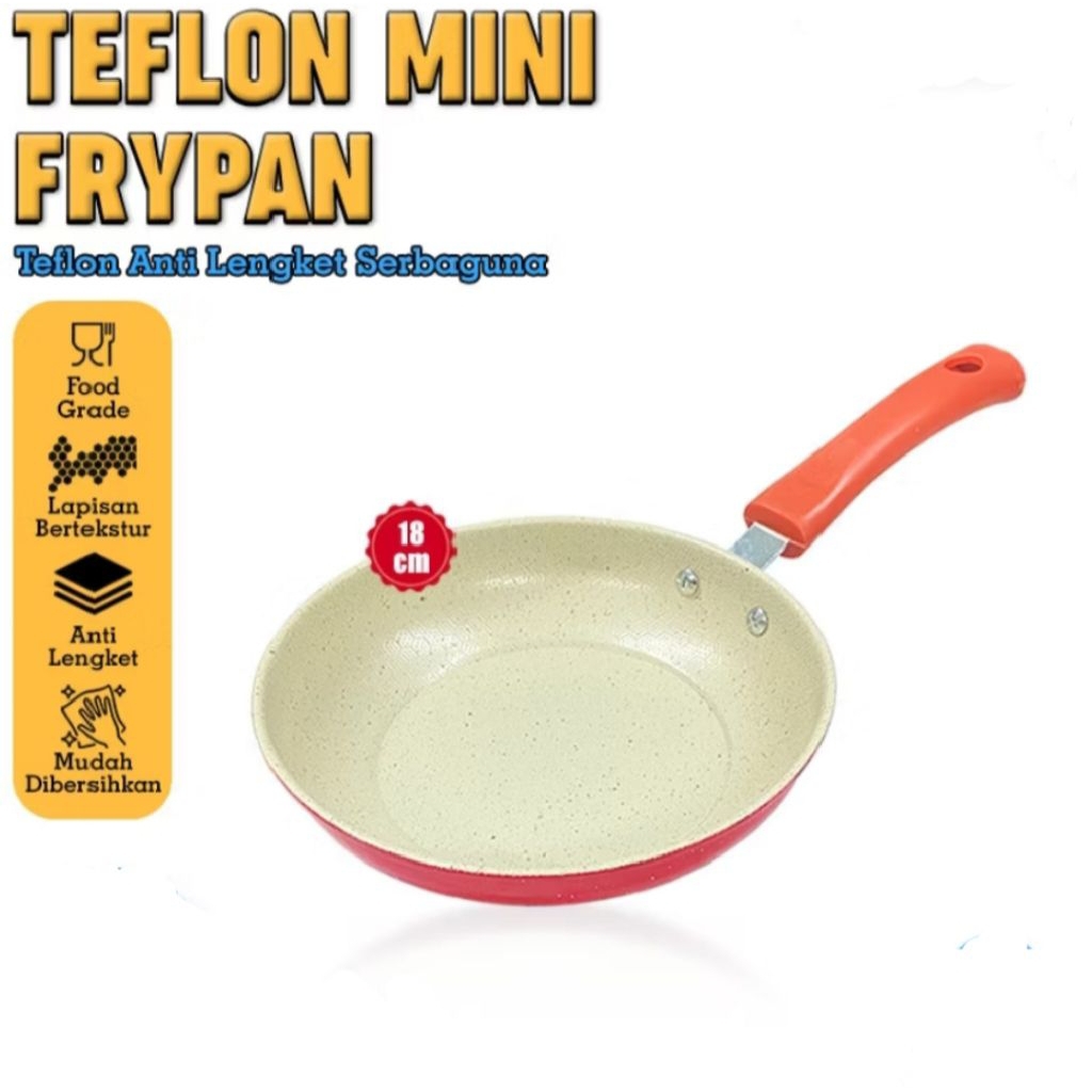 teflon mini anti lengket teflon ftypan teflon bagus terjangkau