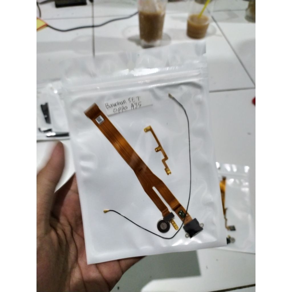 Flexible Cas OPPO A3S , FULLSET ORI.