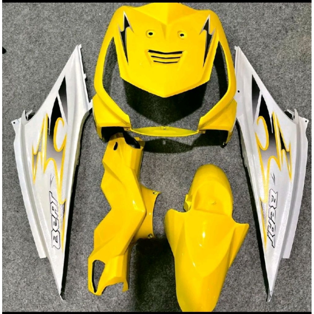 Cover full body halus beat karbu 2008-2012 warna kuning silver