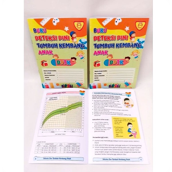 (COD)Buku Deteksi Dini Tumbuh Kembang DDTK Anak PAUD & TK / Buku Deteksi Tumbuh Kembang Anak