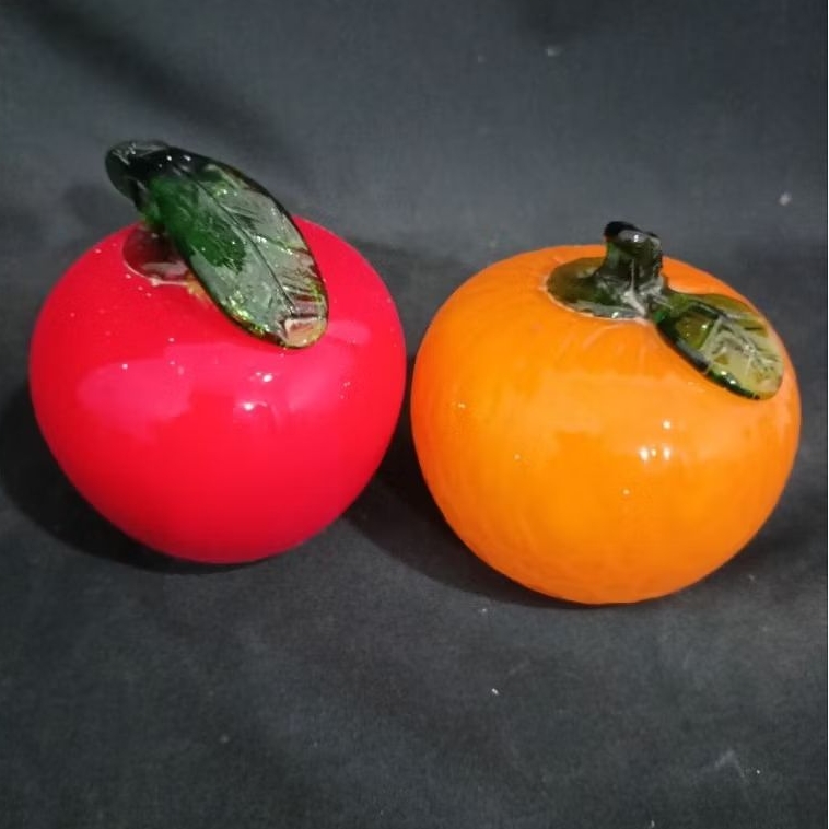 Pajangan BUAH KRISTAL Murano Jadul