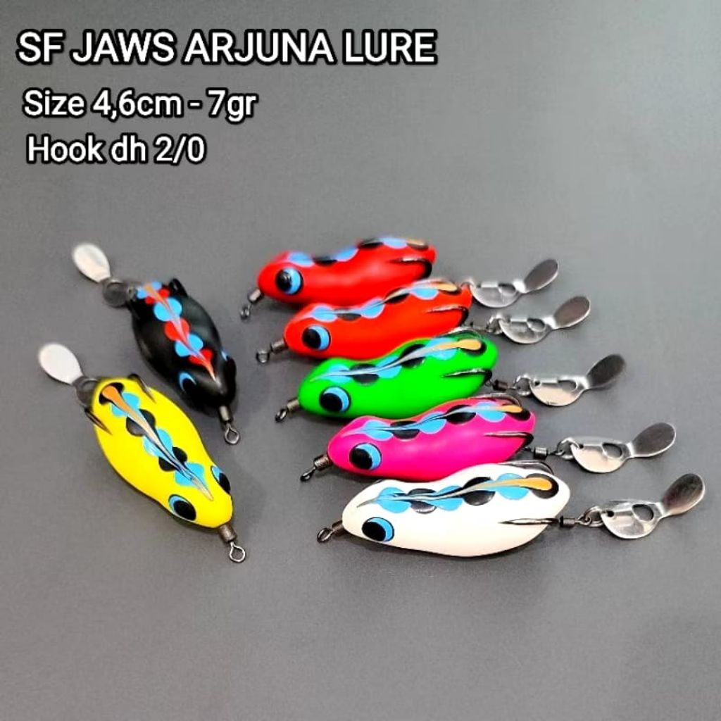 Soft Frog Rasa Jaws 4,6CM Arjuna Lure