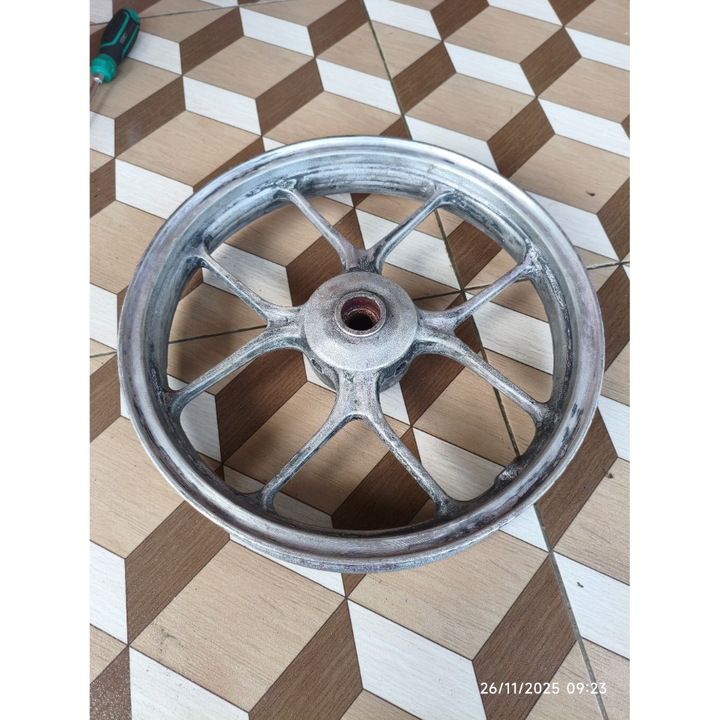 velg velk racing resing depan ori honda genio beat deluxe original ori asli second