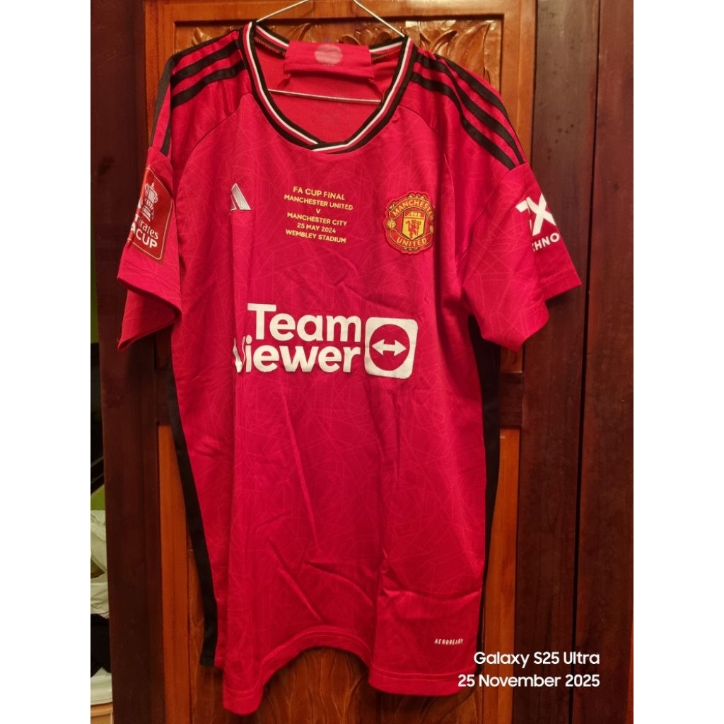 manchester united final winner 2024 FA cup ukuran XL