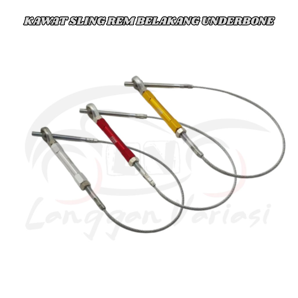 Seling Sling Kawat Rem belakang Underbone
