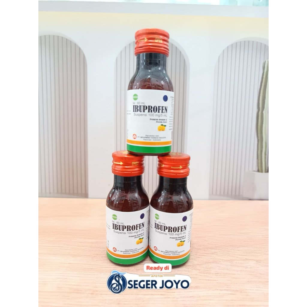 IBUPROFEN SUSPENSI (Obat Pereda Nyeri)