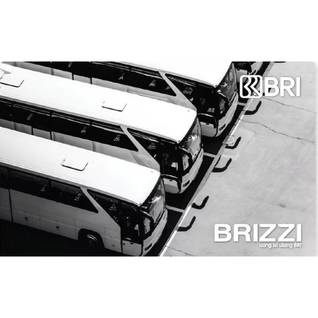 BRI Brizzi Kartu eMoney eToll eParkir Original