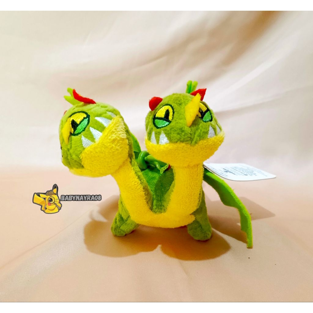 HOW TO TRAIN YOUR DRAGON KEYCHAIN PLUSH BARF & BELCH ORI DREAMWORKS