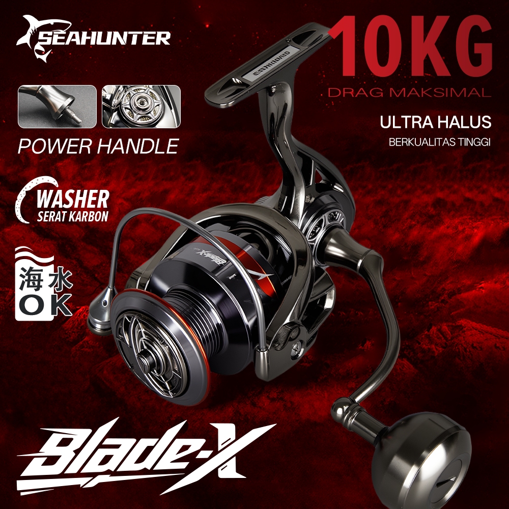[OFFICIAL] SEAHUNTER Blade X Power Handle Reel Pancing  SW Saltwater, 5.5:1, 7+1 Ball Bearings, air 