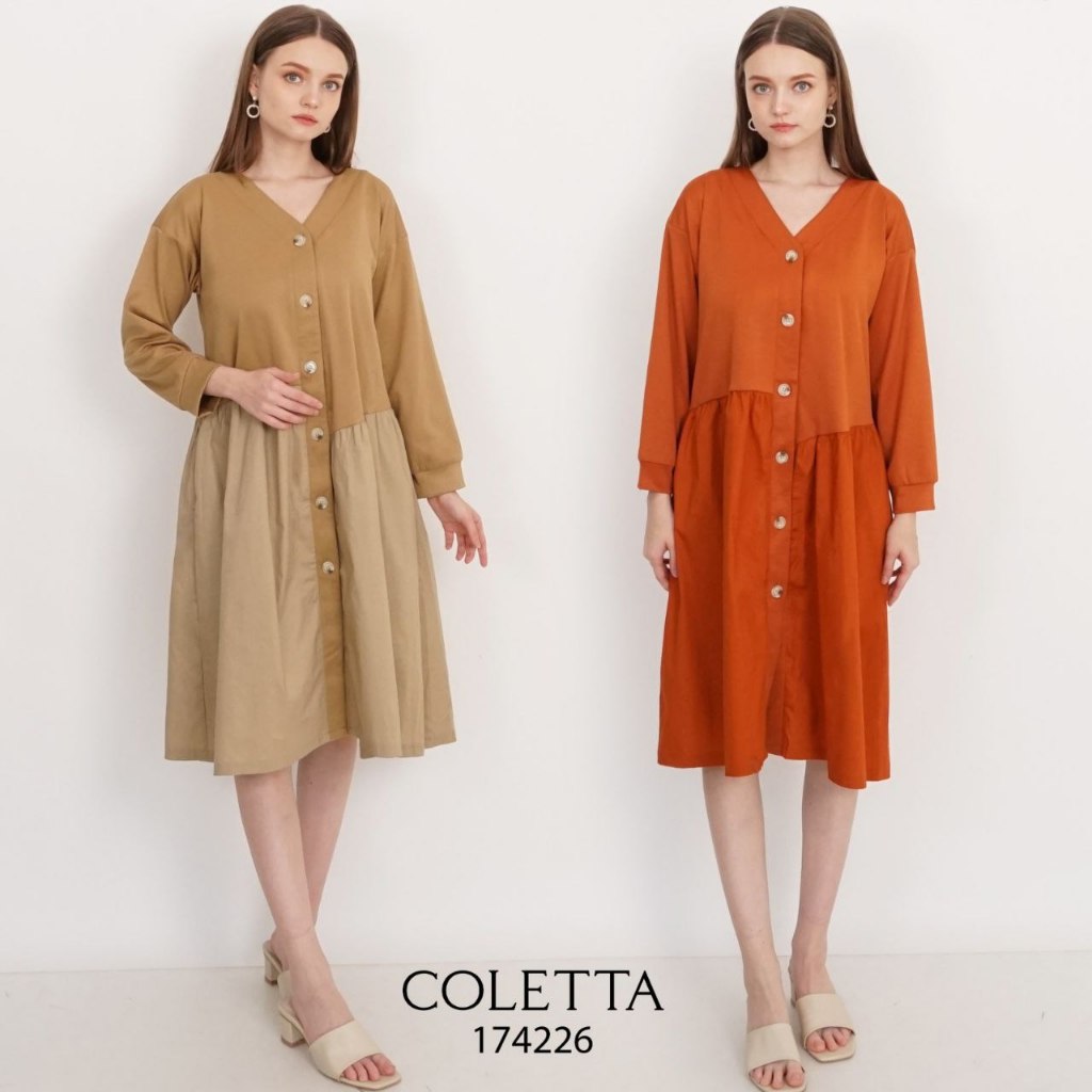Dress Katun Wanita Coletta 174226