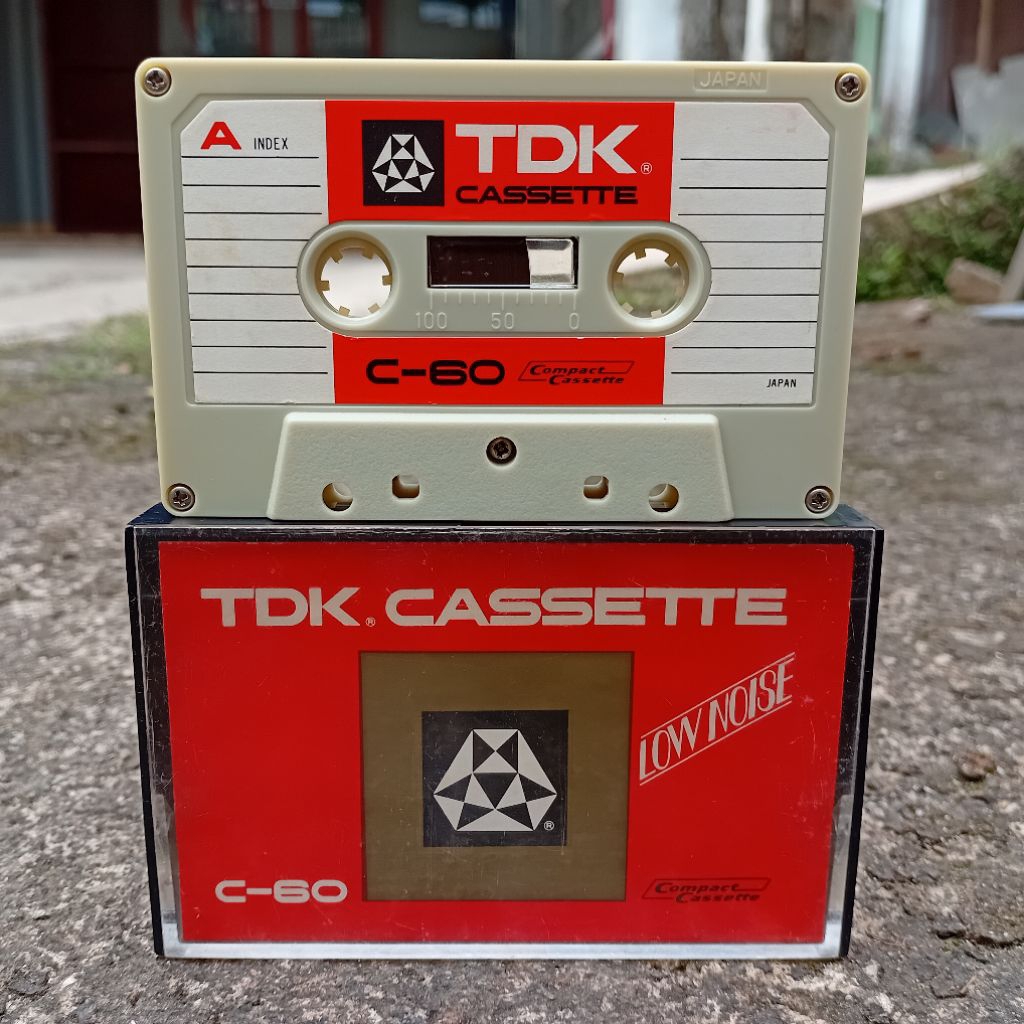 Kaset TDK LN C-60 (1970) Made in Japan Used Bekas