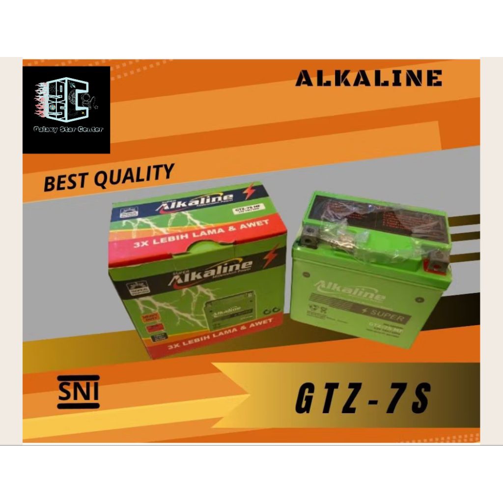 AKI MOTOR ALKALINE PCX AEROX NMAX GTZ-7S AKI KERING ||KODE K|||