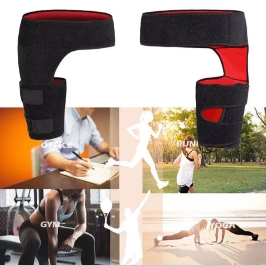 Tcare Sciatica Nerve Pain Relief Thigh Compression Brace for Hip Joints Arthritis Groin Wrap Brace P