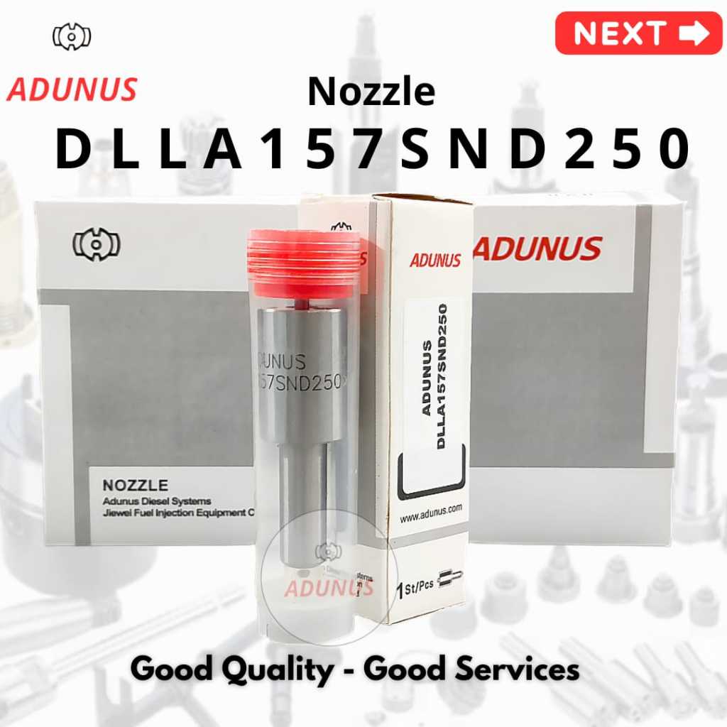 DLLA157SND250 - SND250  Nozzle - Nosel - Nosell Injector Mitsubishi Fuso 6D16 PS190