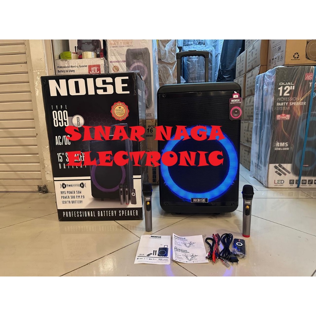 Speaker Portable 15 INCH NOISE 899B / NOISE 899 B