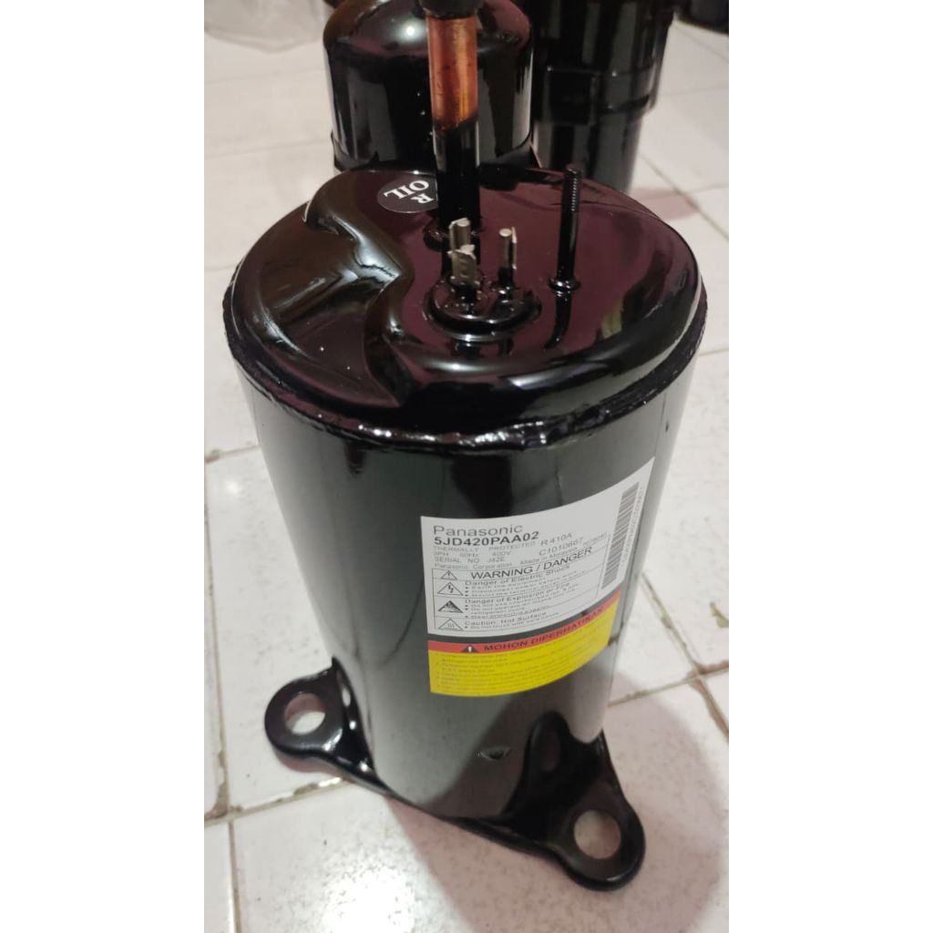 KOMPRESOR AC PANASONIC 5JD420PAA02 | KOMPRESOR AC PANASONIC 4PK R410 3PHASE