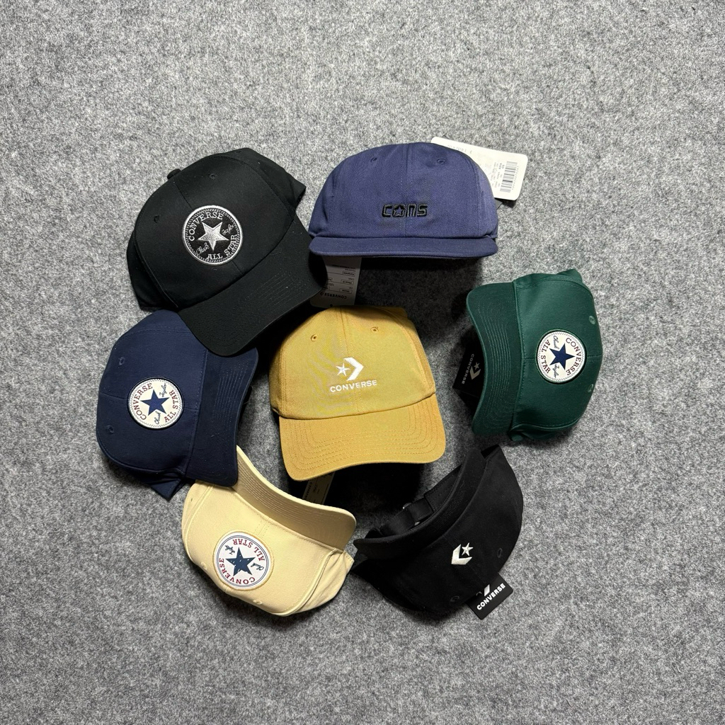 TOPI/6Panel CONVERSE BLUE ORIGINAL