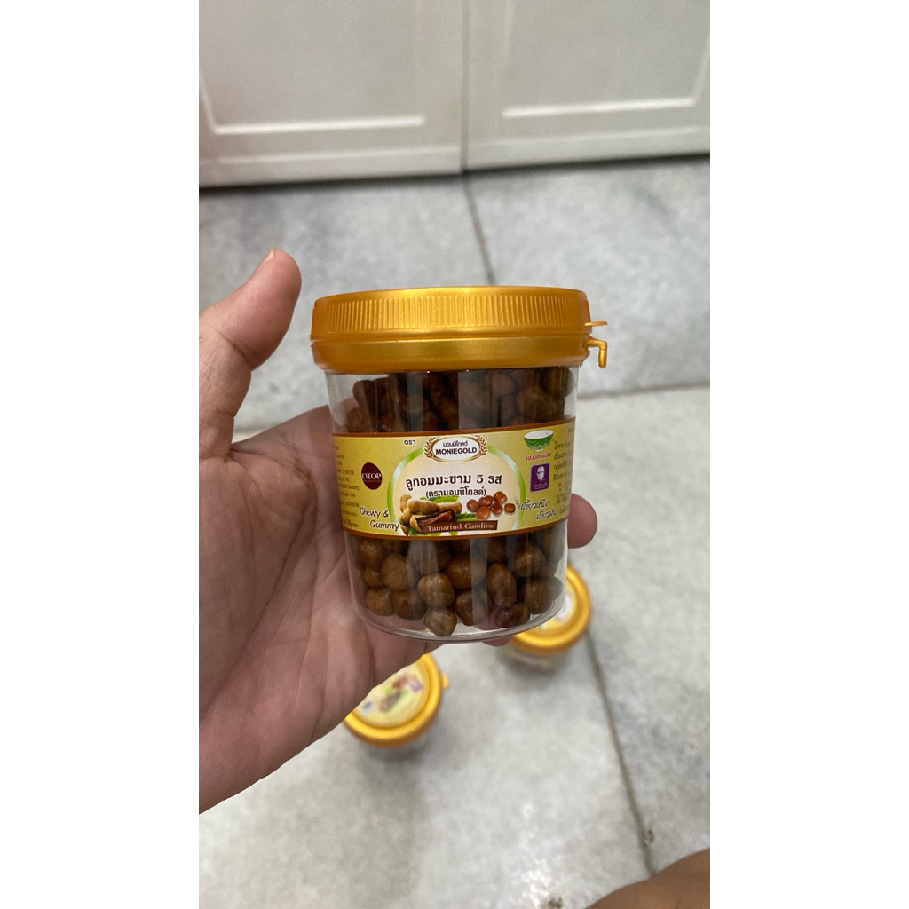 MONIEGOLD Permen Manisan Tamarind Candies Original Thailand 130gr HALAL Rasa Khas Asli dari Thailand