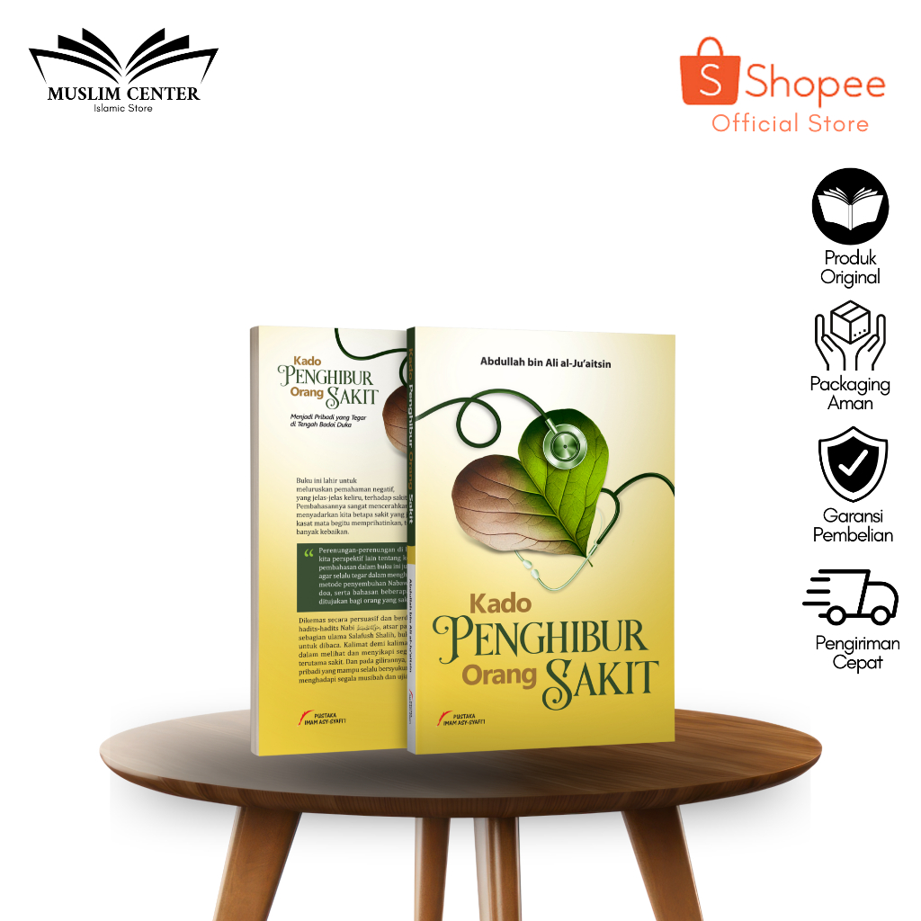 Buku Kado Penghibur Orang Sakit Pustaka Imam Asy Syafii