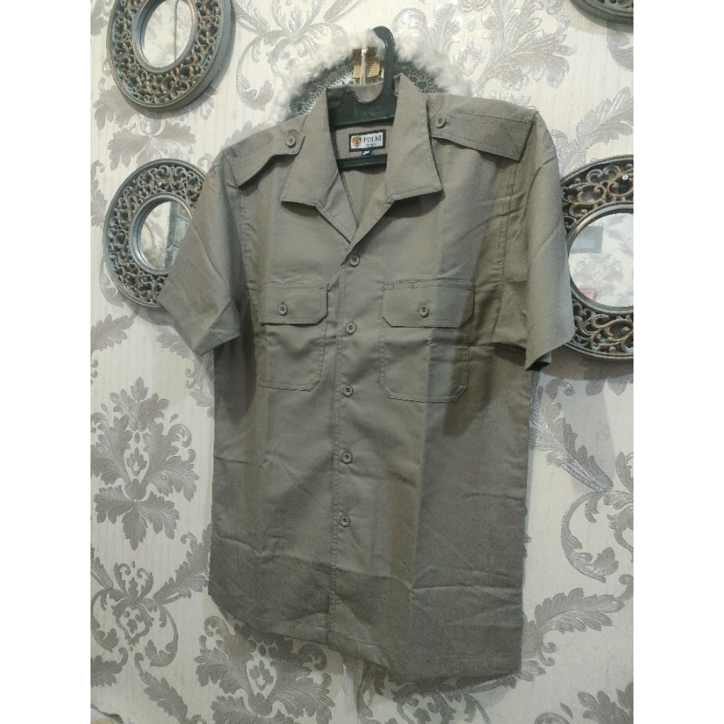 Baju pdh jatah polri