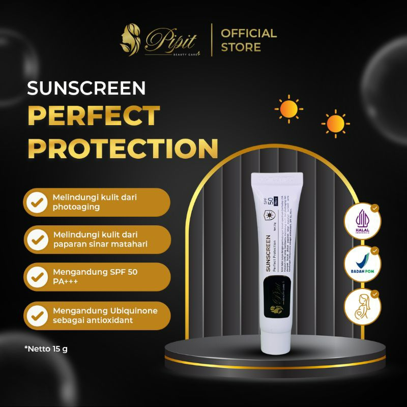 PIPIT BEAUTY CARE - Sunscreen Perfect Protection Spf 50 PA++ - 15 Gram