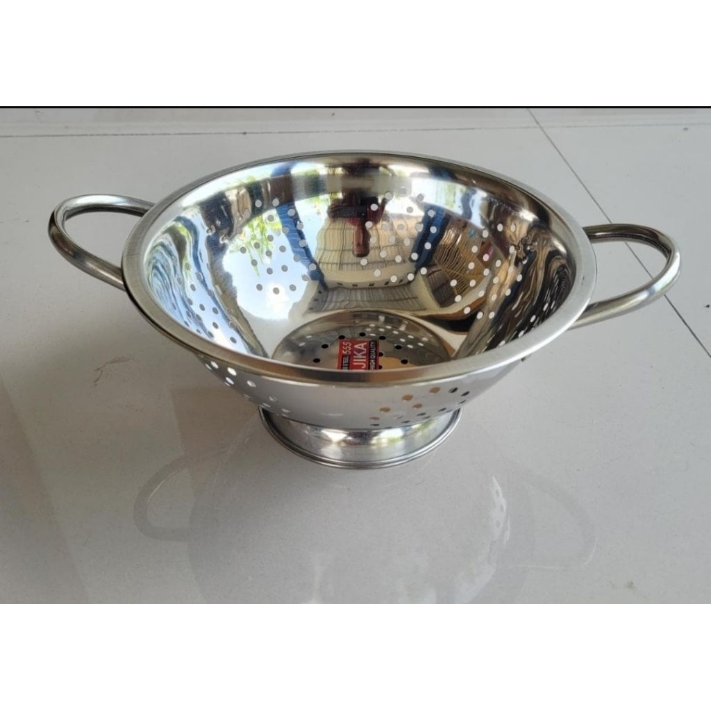 Wakul nasi kaki(tanpa tutup)/wakul stainless steel 22cm