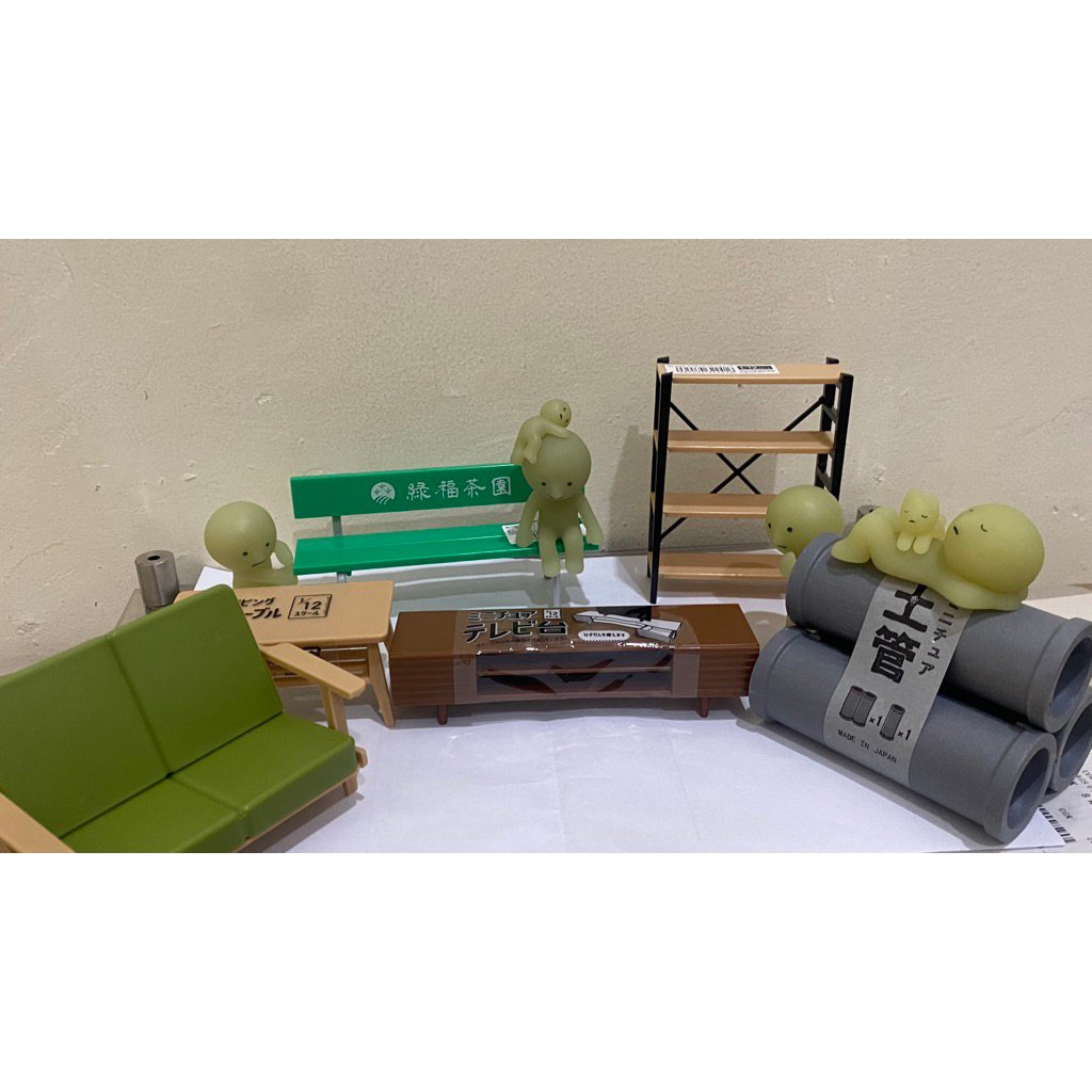 Miniature Furniture Smiski sylvanian family || Pajangan miniature living room smiski || miniatur ban