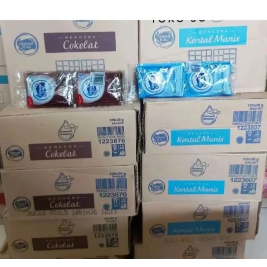 Susu Frisian Flag Sachet 1 dus isi 20 pcs