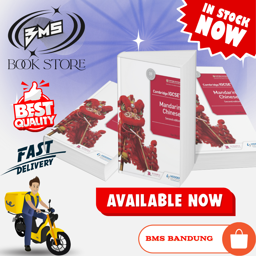 Buku Cambridge IGCSE Mandarin Chinese Second Edition | Buku Belajar Bahasa Mandarin  Pilihan 2