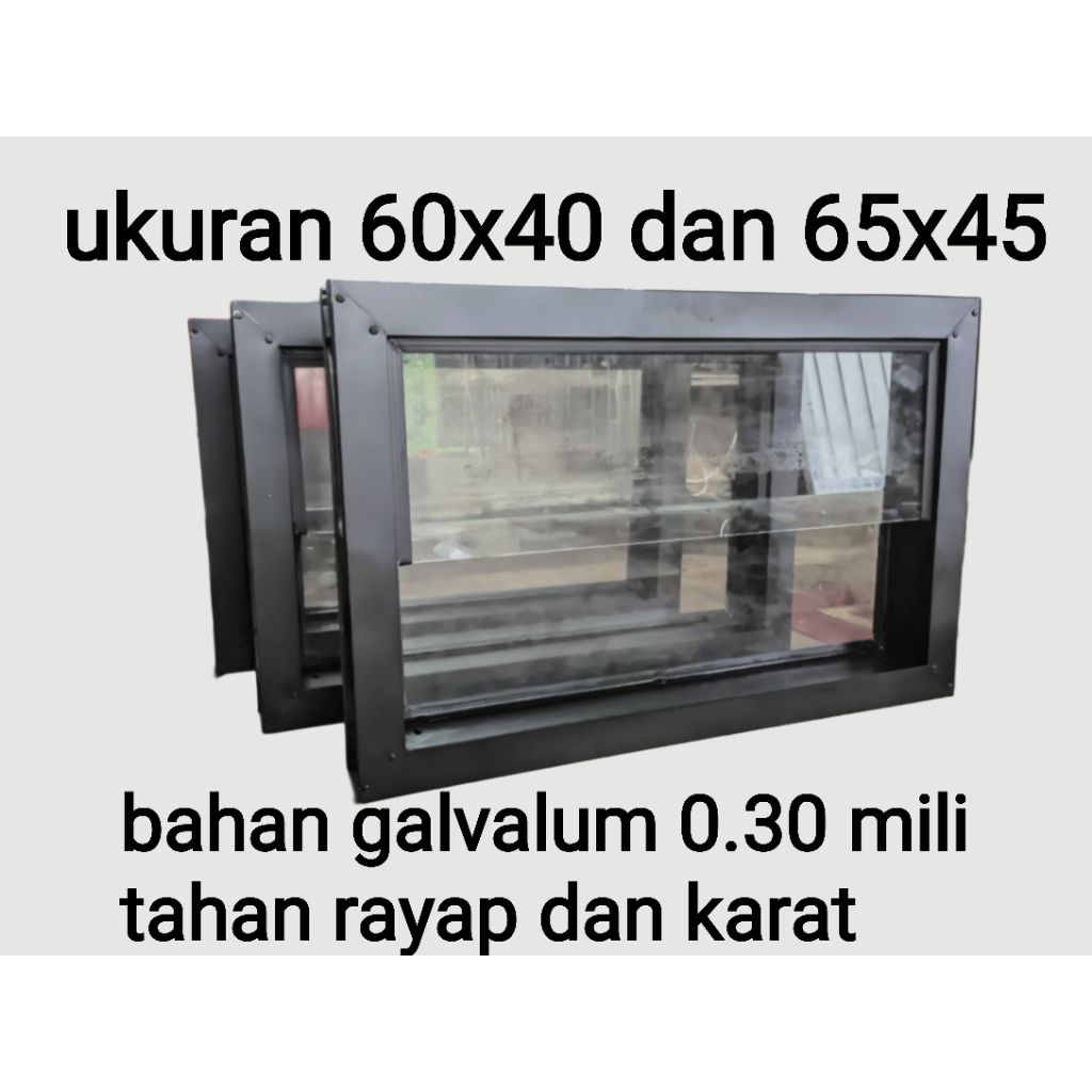 Boven zigzag/ jendela Boven/ventilasi udara /ventilasi dapur /ventilasi kamar mandi/