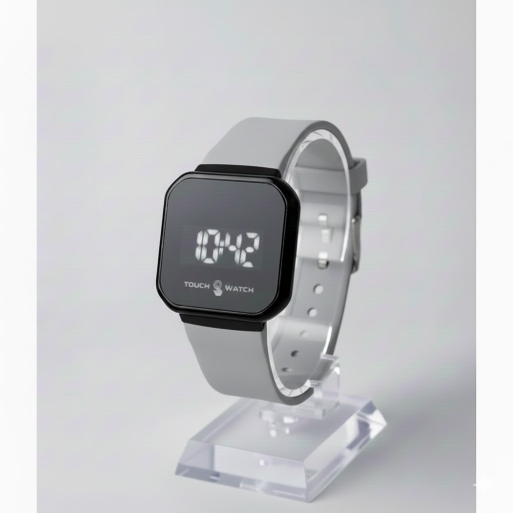 Jam Tangan Anak Laki Laki Rubber Touchscreen Anti Air