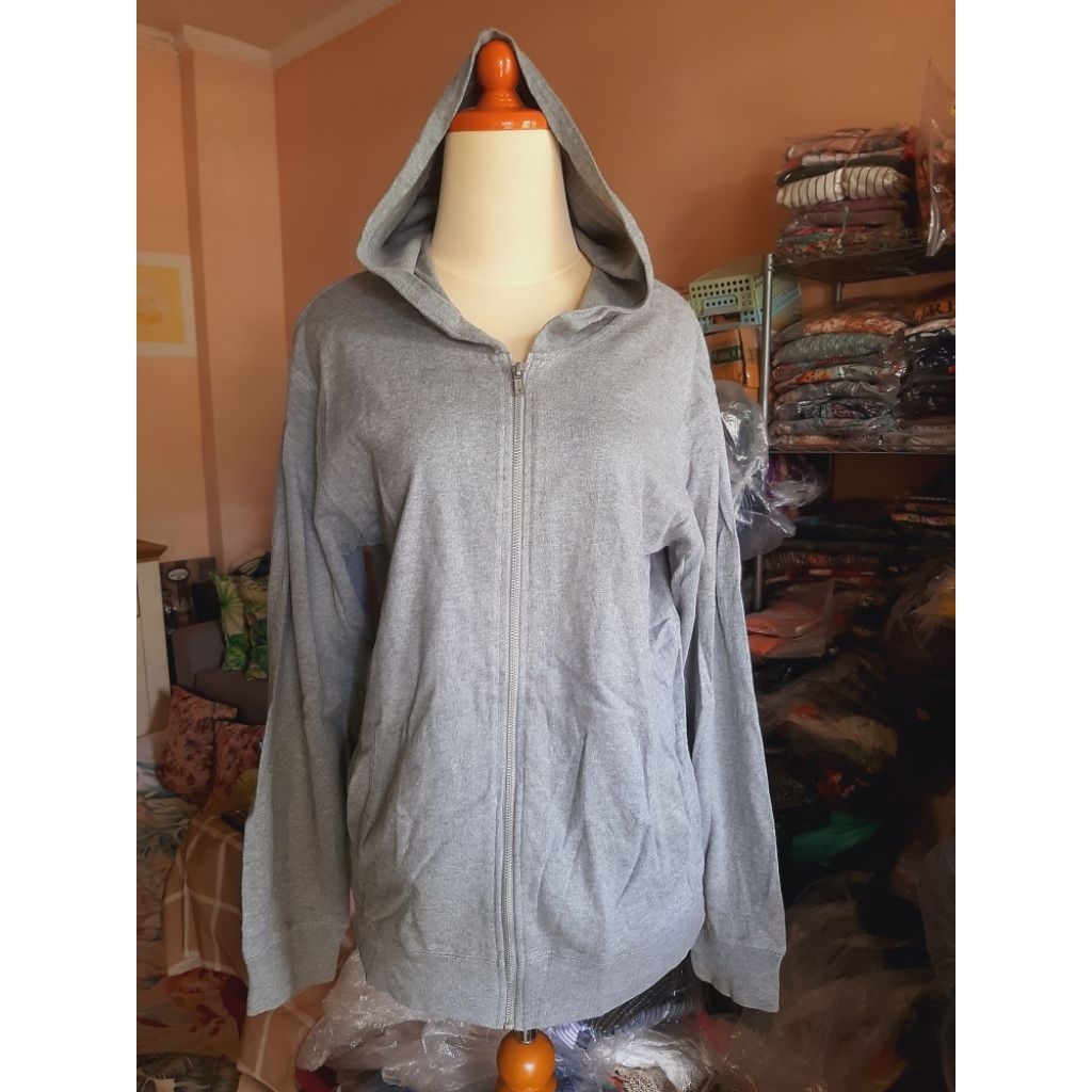 Jaket zipper hoodie preloved