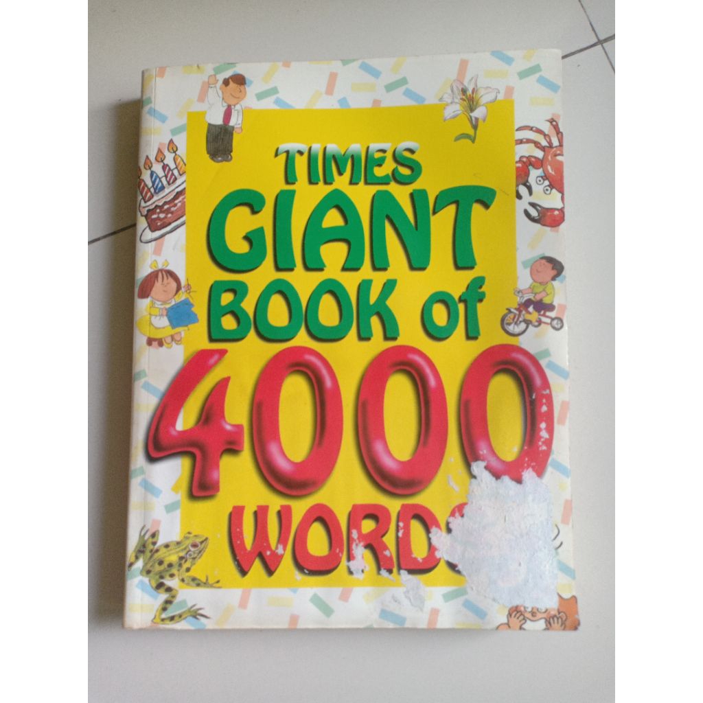 Times Giant Book of 4000 Words Buku Anak