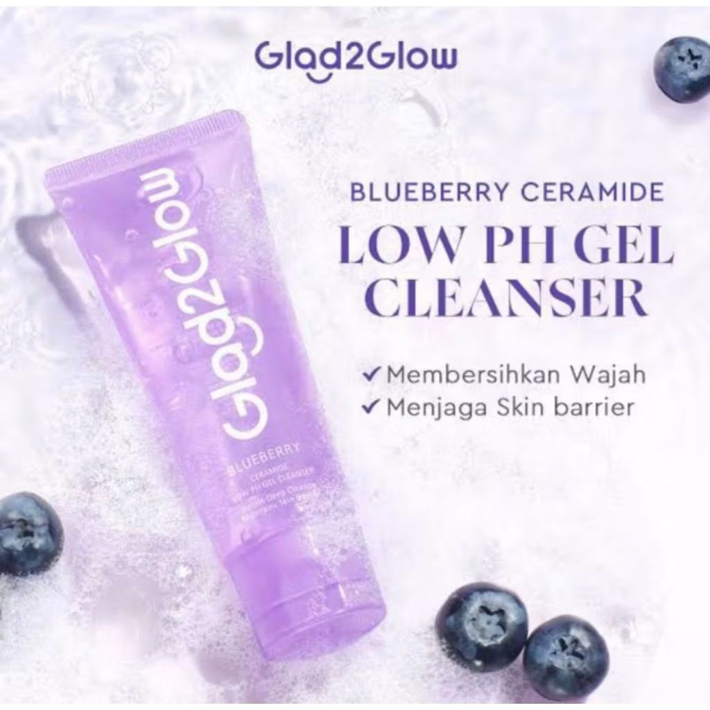 Glad2glow facial wash