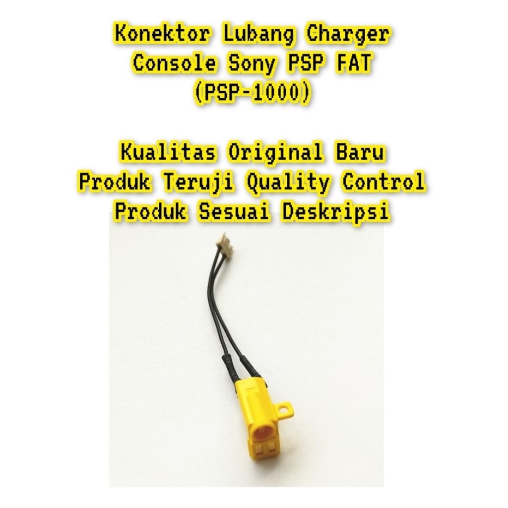 Konektor Lubang Charger Console Sony PSP FAT PSP-1000 (Original Baru)