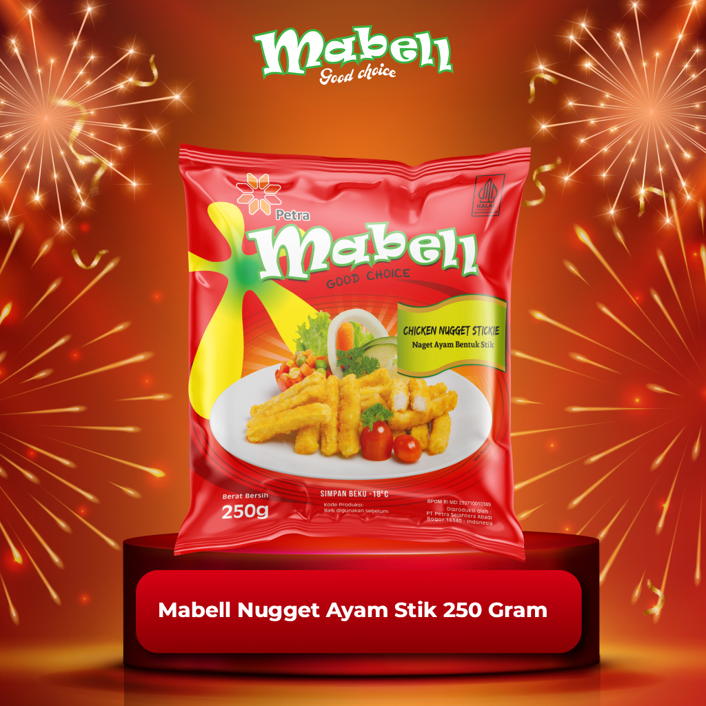 Mabell Nugget Ayam Stick 250 Gram Promo