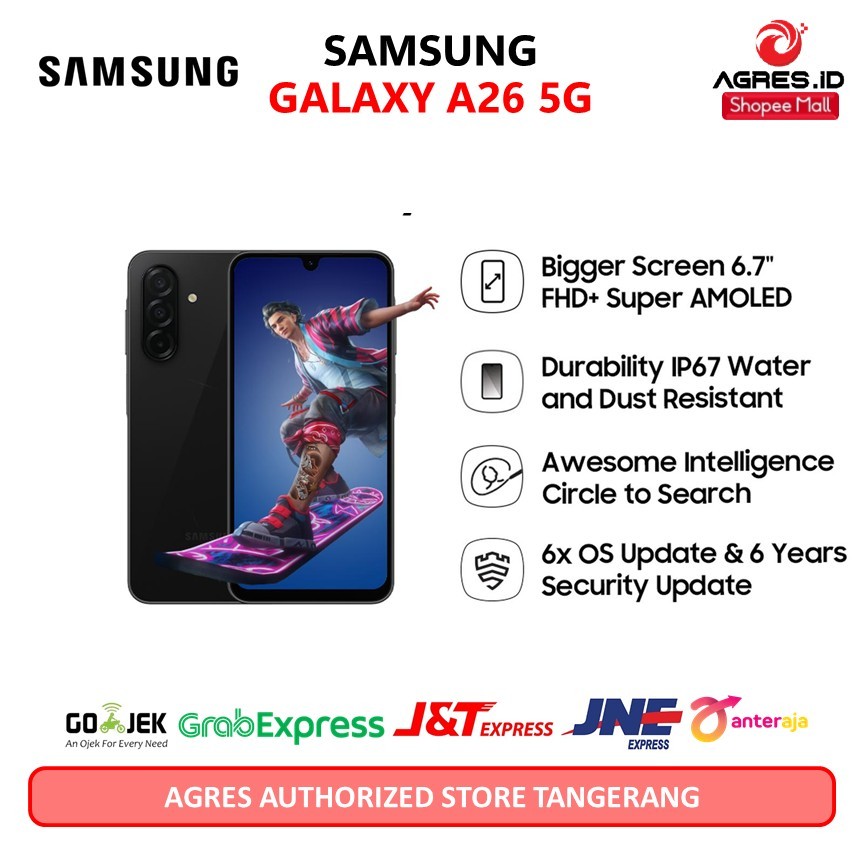 Samsung Galaxy A26 5G [8/256] - Galaxy AI | Smartphone AI | Baterai 5000mAh