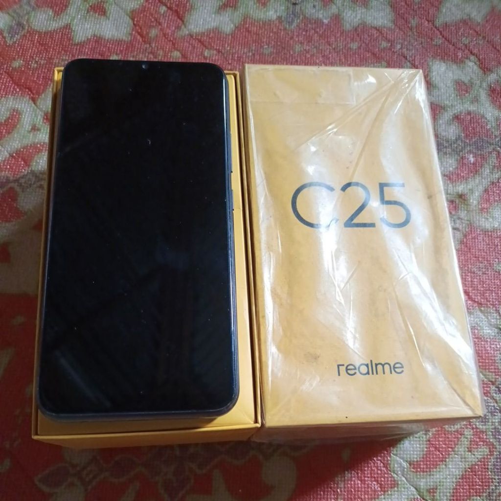 realme c25 second original fullset