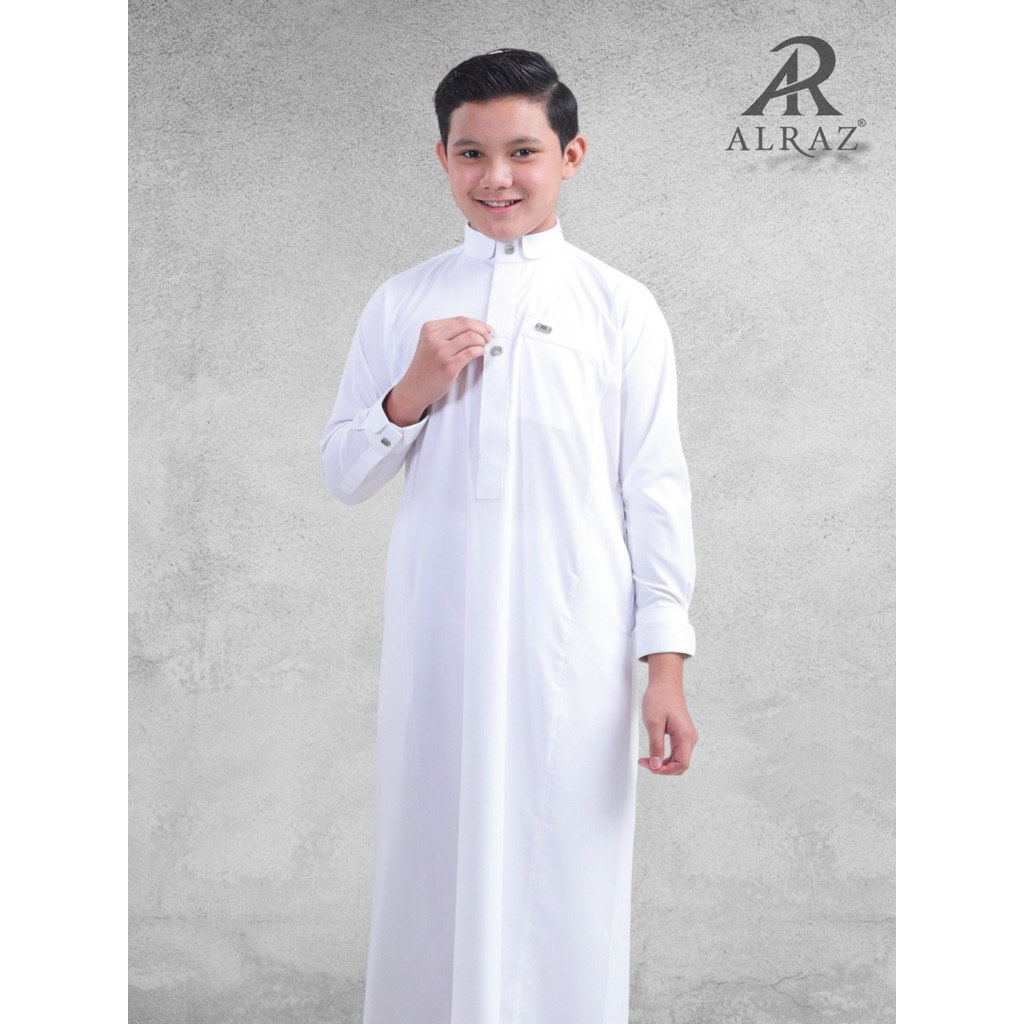 ALRAZ Thobe Kids Lengan Panjang Syafri 1055